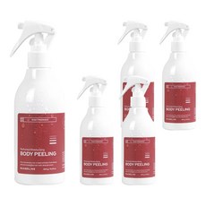 NUABELINE 香氛水潤身體去角質磨砂膏 玫瑰香, 300g, 5個