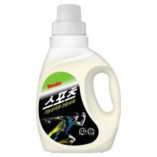Shesler 運動機能性衣物洗衣精 一般/滾筒洗衣機兼用, 650ml, 1瓶