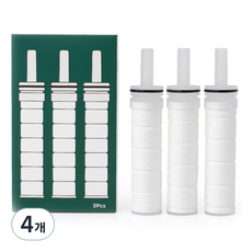 퓨어레인 주방용 자바라 핸들용 리필 필터 3p PR-500 SF, 4개
