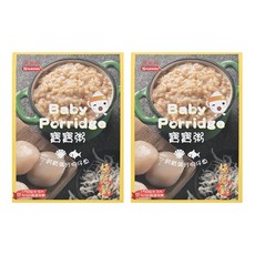 Nnutrinini 脆妮妮 寶寶粥 鈣質滿分吻仔魚, 新鮮蔬菜熬煮, 營養均衡, 鋁箔密封包裝, 保鮮隔絕細菌, 150g, 2盒