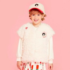 BEBE DE PINO 兒童款Hugo毛絨鋪棉背心 BP34VT304