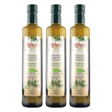 BIOES 囍瑞 西班牙歐羅有機第一道冷壓特級初榨橄欖油, 500ml, 3瓶