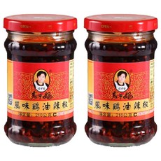 老干媽 風味雞油辣椒, 210g, 2罐