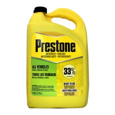 Prestone 百適通 水箱精 AF2033 黃罐 3780ml, 1桶, All Vehicles