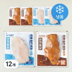 한끼통살 닭가슴살 저염 믹스 (냉동), 100g, 12개, 1개입