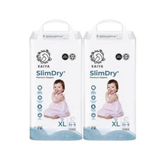 카이야 슬림드라이 플러스 프리미엄 팬티형 기저귀 남여공용, 특대형(XL), 84매