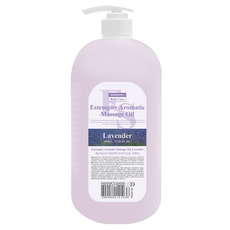 ESTESOPHY 香氛身體按摩精油 薰衣草 清爽不黏膩 身體&臉部全身都可使用, 1L, 1瓶
