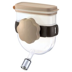 Richell 利其爾 外出提籃飲水器, 棕色, 1個