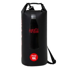 Coca-Cola 可口可樂 防水袋 B型 10L, 黑色