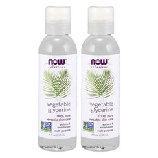 NOW Foods 純草本甘油保濕油, 118ml, 2瓶