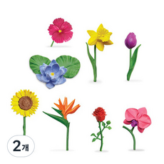 Safari Ltd 花朵管裝公仔 Flowers 682904, 2個