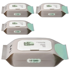 bar saem 洗劑合一拋棄式洗碗巾 迷迭香 + 檸檬香, 白色, 30張, 4包