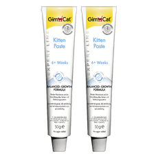Gim Cat 俊寶俊喵 幼貓高鈣營養膏 6周以上適用 促進生長 增強免疫系統, 50g, 牙齒健康 + 免疫系統保健, 2條