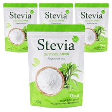 赤蘚糖醇與甜葉菊, 500g, 4個