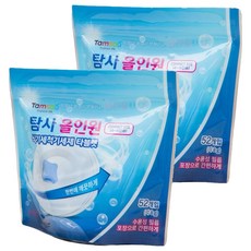 Tamsaa 洗碗機專用多合一洗碗錠, 52顆, 水溶性薄膜包裝, 416g, 2袋