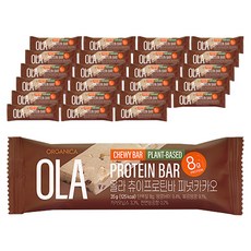 올가니카 올라 츄이프로틴바 피넛카카오, 35g, 24개