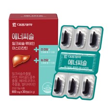 대웅제약 에너씨슬 밀크씨슬 루테인 아스타잔틴 24g, 30정, 1개