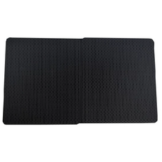 Skylife 對折款大猫砂墊 黑色, 115 x 65cm, 1個