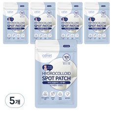 코멧 베이직 하이드로콜로이드 베벨링 스팟 패치, 105개입, 5개