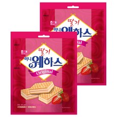 HAITAI 海太 草莓迷你威化餅, 150g, 2包