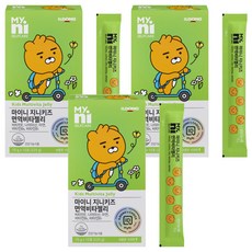 마이니 지니키즈 면역 비타젤리 15p, 225g, 3개