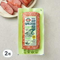 의성마늘 순한 담백구이햄, 400g, 2개