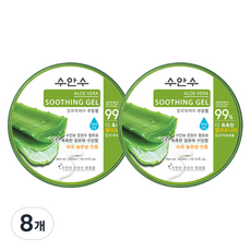 SUANSU 蘆薈舒緩凝膠盒裝, 300ml, 8個