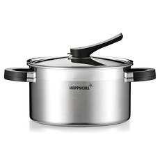 해피콜 인덕션 넘침방지 3중 IH 스테인레스 곰솥냄비, 24cm, 1개