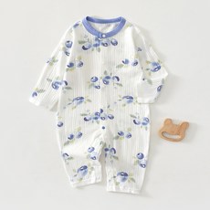 STARDOOR 水果純棉全開扣連身衣