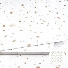 시트몰이 데코타일 SM-S0 8p 리무벌 스티커 32p, 크림 칩(SM-S06)