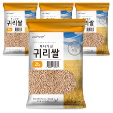 대구농산 귀리쌀, 2kg, 4개