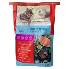 Beautiful Pets 愛美力 全齡貓 珍饌海鮮總匯 貓乾糧/貓飼料 保健關節配方, 強化關節抗敏, 7kg, 1袋