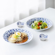 체스키포슬란 2인 파스타세트, 쯔비벨무스터, 1세트, 파스타접시 2p + 종지 2p