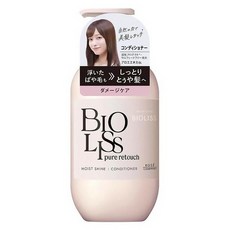 KOSE 高絲 BIOLISS 苾歐莉絲 PURE系列 毛躁對策修護潤髮乳, 480ml, 1瓶
