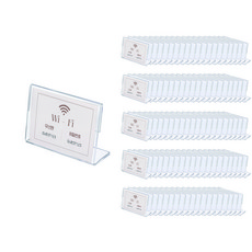 壓克力POP插卡架 橫式 02 8102, 100個