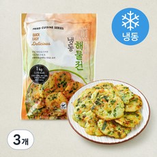 글로벌냉동식품 해물전 (냉동), 1kg, 3개