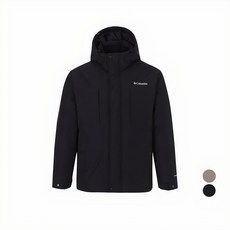 컬럼비아 남녀공용 유니 후드 하프 패딩 점퍼 C64-YUD306