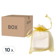 MIT 除濕除臭珪藻土防潮塊 小方型 5.5*5.5*2.5cm 10個, 無味