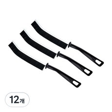 Ontree 多用途超薄刷, 黑色, 12個