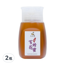 彩花蜜 台灣百花蜂蜜 原產地台灣, 350g, 2瓶