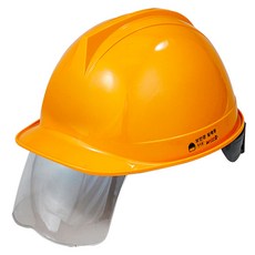 DONGMYUNG AM301 盔式安全帽 附護目鏡 黃色, 1個