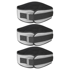 앞날창창 파워 허리보호 리프팅 벨트, 3개, 실버