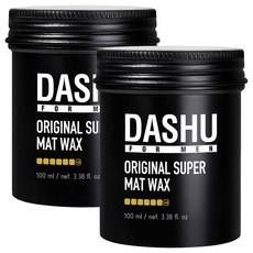 DASHU 男性經典霧面定型髮蠟, 100ml, 2罐