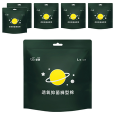 icon 愛康 透氧抑菌褲型棉, L 臀圍85-105cm, 2片, 6包