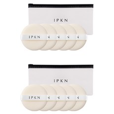 IPKN 蜜粉餅粉撲 小型, 單一顏色, 10個