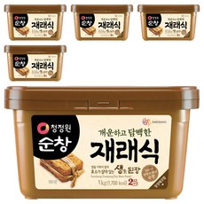 清淨園 Sunchang 傳統大醬, 1kg, 5盒