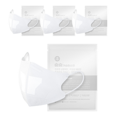 Soom Soop 基本款機上用睡眠用加濕面罩 成人用, 純淨白, 4個, 2入