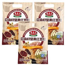 馬玉山 亞麻籽堅果紅豆飲, 336g, 3袋