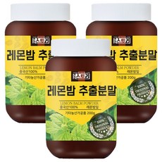 건강스토리 레몬밤 추출분말, 200g, 3개