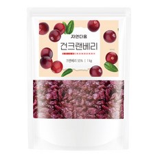자연다움 건크랜베리, 1개, 1kg